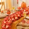 5.9 FT Fall Leaves Garland with Lights Leaves Acorns, Upgrade Autumn Garland for Front Door Home Porch Fireplace Indoor/Outdoor Thanksgiving Decor